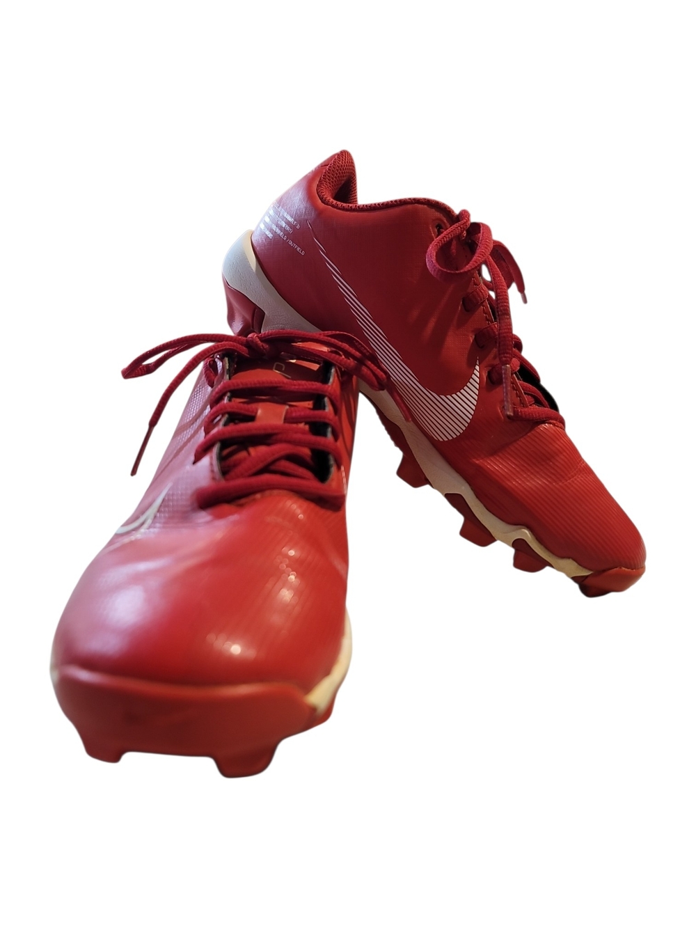 Nike Red Kids' 5.5 Vapor Ultrafly3 Cleats Baseball